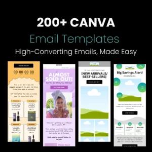 200+ Canva Email Templates