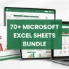70+ Microsoft Excel Sheets Bundle