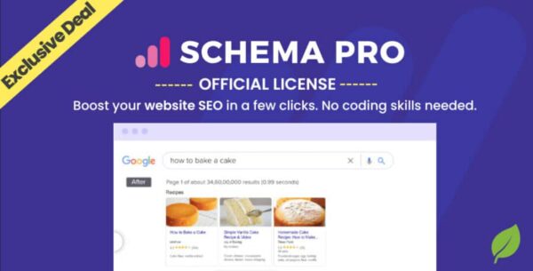 WP Schema Pro | Original License | One Time Payment – Exclusive Deal