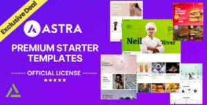 Astra Premium Starter Templates | Original License | One Time Payment – Exclusive Deal