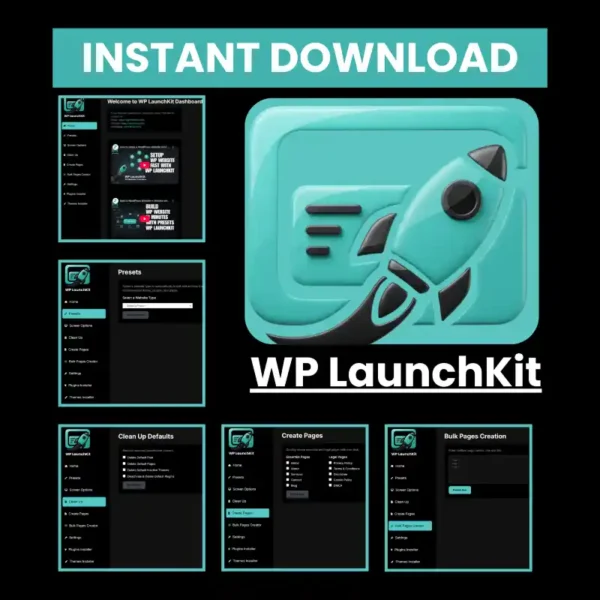 WP LaunchKit WordPress Plugin