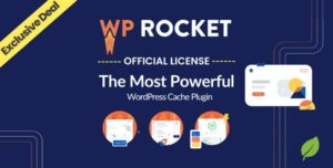 WP Rocket No.1 Cache Plugin | Original License For 1 Year – Exclusive Deal