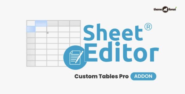 WP Sheet Editor Custom Tables Pro Addon 1.2.20